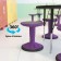 Carter Adjustable Height Kids Flexible Active Stool for Classroom and Home with Non-Skid Bottom, 14" - 18" Seat Height, 2 Colors