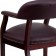 Diamond Burgundy LeatherSoft Conference Chair with Accent Nail Trim and Casters