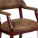 Diamond Bomber Jacket Brown Luxurious Conference Chair with Accent Nail Trim