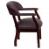 Diamond Burgundy LeatherSoft Conference Chair with Accent Nail Trim 