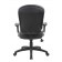 Boss Black Leather Task Chair W/ Adjustable Arm