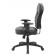 Boss Black Leather Task Chair W/ Adjustable Arm
