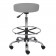 Boss Caressoft Medical/Drafting Stool with Footring, Grey