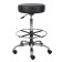 Boss Caressoft Medical/Drafting Stool with Footring, Black
