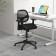 Boss Commercial Grade Mesh Stool W/ Arms