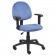 Boss Microfiber Deluxe Posture Chair with Arms - Blue