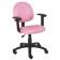 Boss Microfiber Deluxe Posture Chair with Arms - Pink