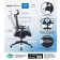 Boss Mesh Chair, w/ Headrest