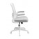 Boss Grey Mesh, Flip Arm, Task Chair, White Frame