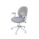 Boss Grey Mesh, Flip Arm, Task Chair, White Frame