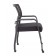 Boss Linear Mesh 4-Legged Guest Chair w/ Casters