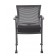 Boss Linear Mesh 4-Legged Guest Chair w/ Casters