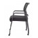 Boss Linear Mesh 4-Legged Guest Chair w/ Casters