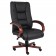 Boss High Back Executive Wood Finished Chairs, Cherry 