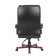 Boss High Back Executive Wood Finished Chairs, Mahogany