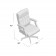 BOSS Executive Champagne Velvet Chair With Driftwood Finish Frame