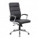 Boss Executive CaressoftPlus Chair W/Metal Chrome Finish, BLACK