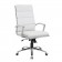 Boss Executive CaressoftPlus Chair W/Metal Chrome Finish, WHITE