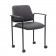 Boss Stacking Chairs with Arms B9503R-CS w/Casters