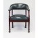 Boss Captain’s Guest, Accent or Dining Chair in Blue Vinyl W/ Casters