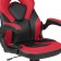 Black Gaming Desk and Red/Black Racing Chair Set