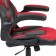 Black Gaming Desk and Red/Black Racing Chair Set