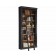Toulouse Bookcase with Ladder by Martin Furniture, Aged Ebony IMTE4094