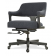 Hooker Furniture Home Office Briar Executive Chair, Gray