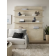 Hooker Furniture Home Office Cascade Bookcase Base and Hutch, sold separately