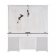 Allyson Park Credenza & Hutch by Liberty Furniture