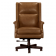 Renaissance Chestnut Leather Desk Chair by Parker House
