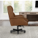 Renaissance Chestnut Leather Desk Chair by Parker House