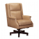 Renaissance Clay Leather Desk chair by Parker House