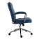 Softy Steel Blue Vegan Leather Desk Chair by Parker House