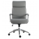 Softy Gray Vegan Leather Desk Chair Tall by Parker House