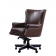Verona Brown Leather Desk Chair by Parker House
