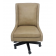 Lotus Cream Leather Desk Chair by Parker House