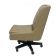 Lotus Cream Leather Desk Chair by Parker House