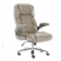 Parchment Fabric Heavy Duty Desk Chair (350 lb.) by Parker House