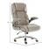 Parchment Fabric Heavy Duty Desk Chair (350 lb.) by Parker House