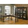 Hartford Open L-Shaped Desk, Ebony