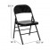 Set of 2 - TRIPLE BRACED & DOUBLE HINGED METAL FOLDING CHAIR
