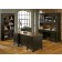 Hartford Double Pedestal Desk, Ebony