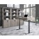 Platinum 60" Lift Desk by Aspenhome, pieces sold separately