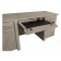 Platinum Credenza Desk and Hutch by Aspenhome