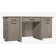 Platinum Credenza Desk and Hutch by Aspenhome