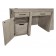 Platinum Credenza Desk and Hutch by Aspenhome