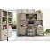 Zane Credenza & Hutch by Aspenhome, bookcases and chair sold separately
