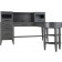 Preston Pedestal Desk, Hutch and Return by Aspenhome