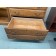 Used Honey Oak Finish Desk, Shelf and File Set
